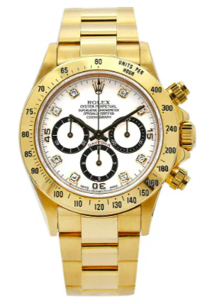 Rolex Daytona Cosmograph Zenith YG 40 mm